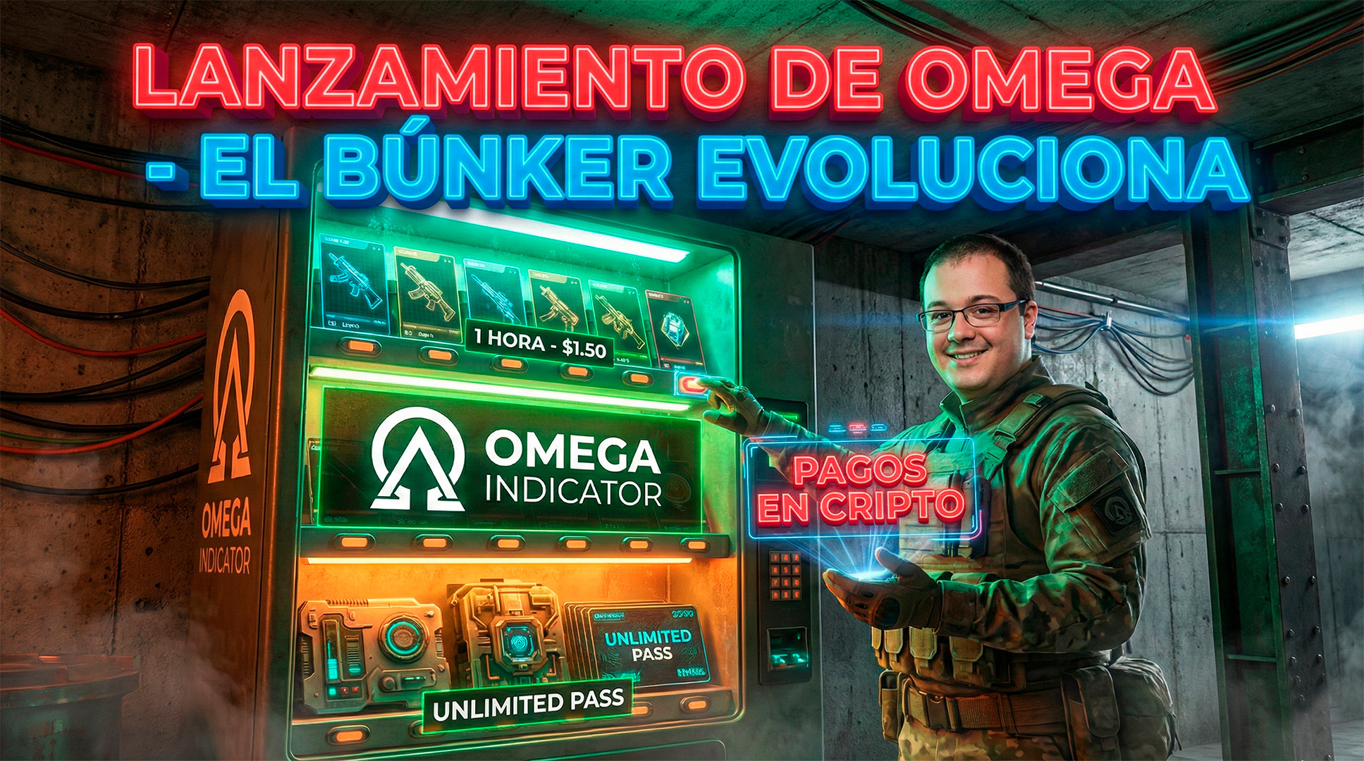 🚨 REVOLUCIÓN EN EL BÚNKER: Mapas por horas, IVA incluido y Lanzamiento de OMEGATRADING.IO