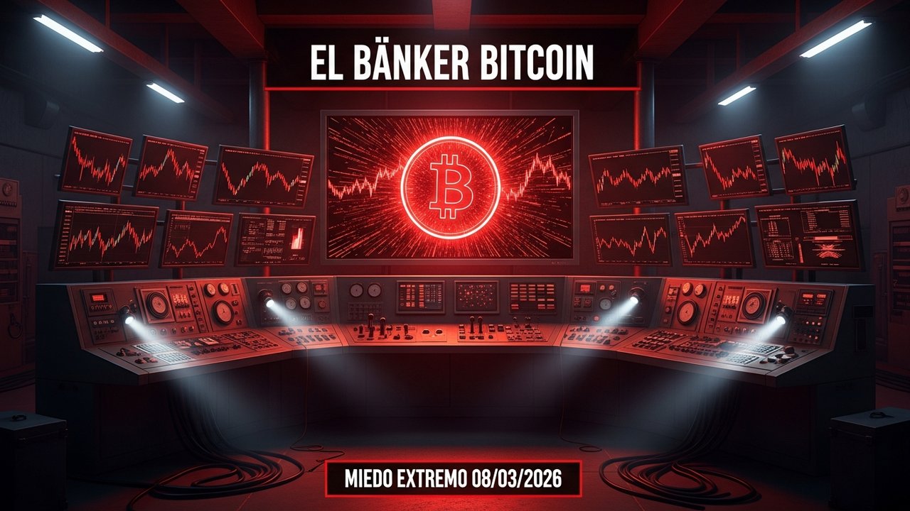 MIEDO EXTREMO DÍA 7 — Análisis Bitcoin 08/03/2026